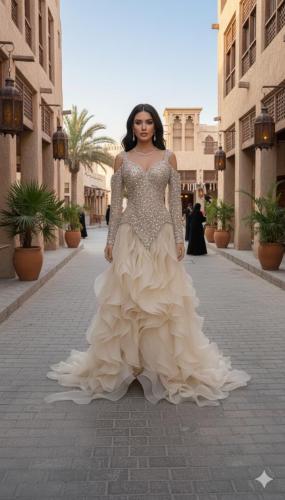 فستان راقي شك سهره