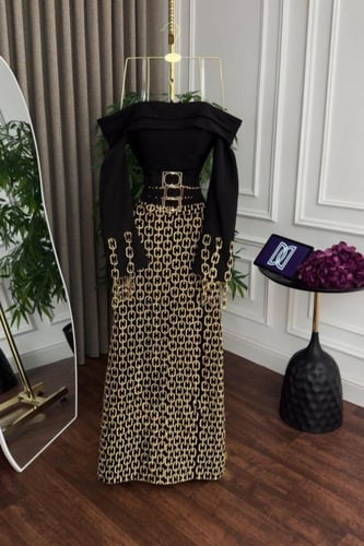 فستان سلاسل كمبيوتر راقيه