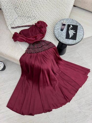 فستان سهره تطريز راقي