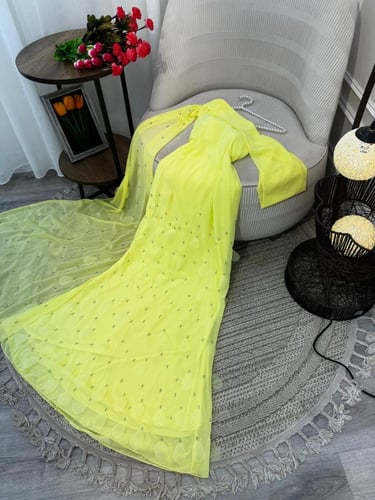 فستان ليموني ليزر