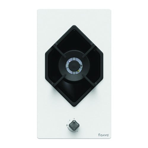 Gas surface 30cm white glass F03