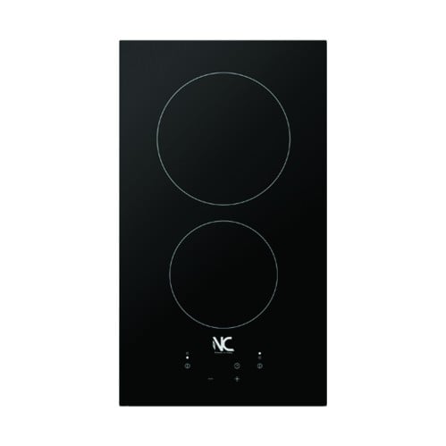 30 cm surface Italian ceramic for 2 burners NC07