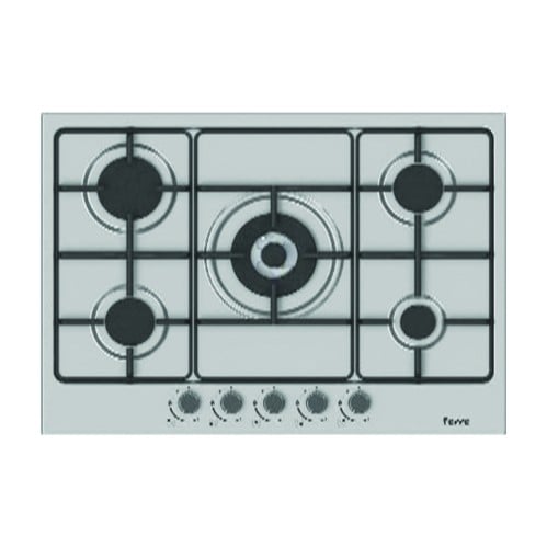 Light stainless steel 70 cm gas surface F16