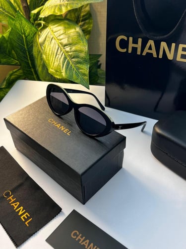نظارة CHANEL أطار أسود - عدسة أسود