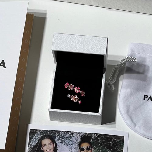 خاتم باندورا PANDORA قولد روز