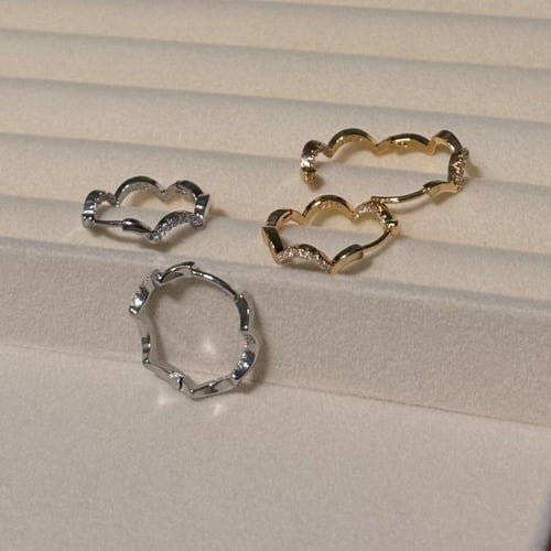 حلق apm ( ذهبي - فضي )