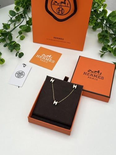 سلسال HERMES معدن ذهبي