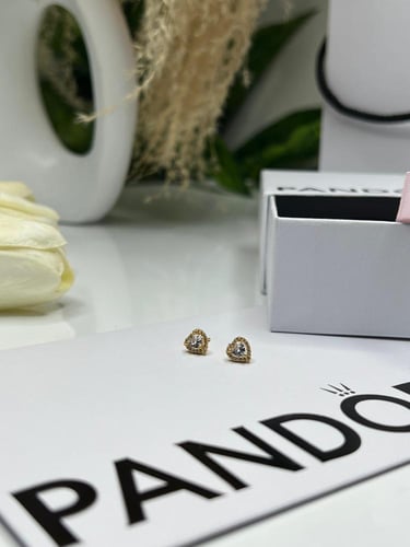 حلق باندورا PANDORA ذهبي