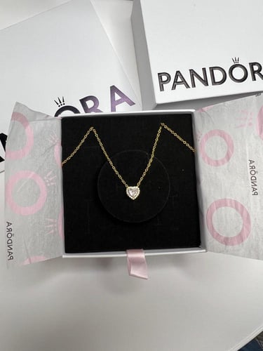 سلسال باندورا PANDORA قلب ذهبي