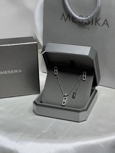سلسالMESSIKA معدن فضي
