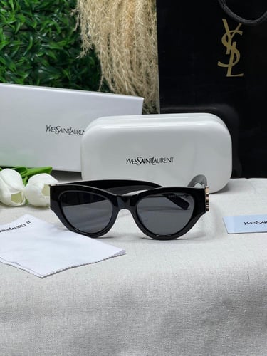 نظارة - سان لوران أسود