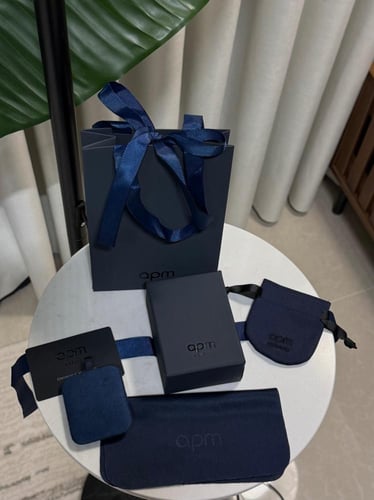 قلادة سبارك apm فضي