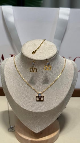 سلسال VALENTINO - لونين ( ذهبي - فضي )