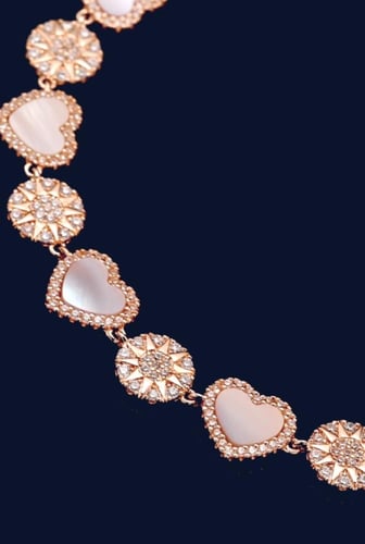 إسوارة apm وردي - روز قولد