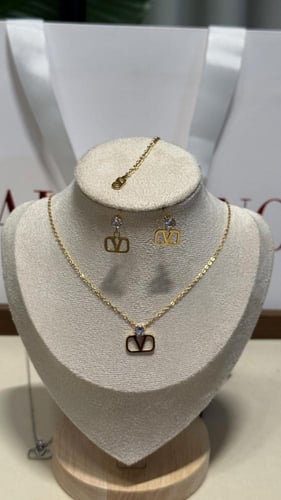 سلسال VALENTINO - لونين ( ذهبي - فضي )