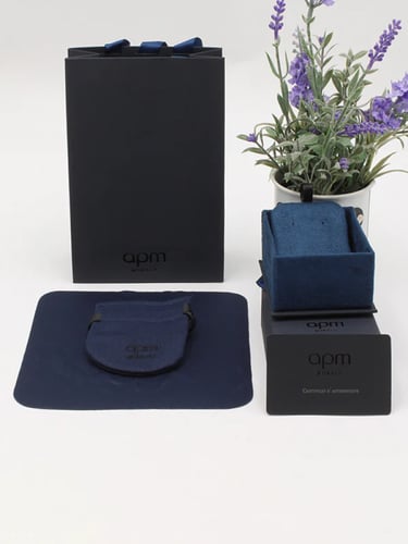 حلق داينتي من apm ( ذهبي - فضي )