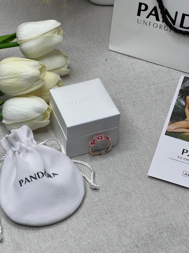 خاتم باندورا PANDORA قولد روز