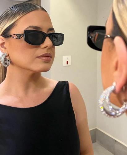 نظارة PRADA المشهورة أطار أسود