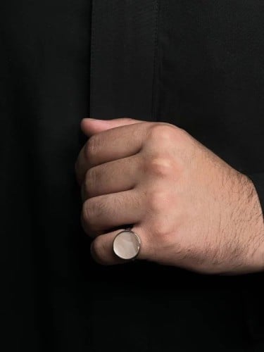 خاتم ملكي فضه عيار 925