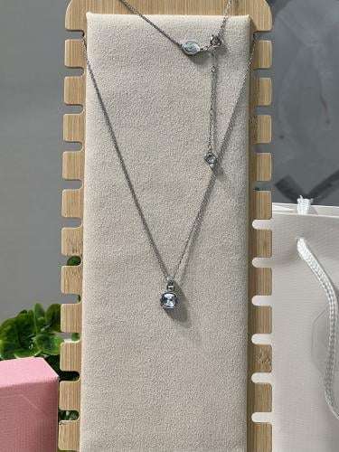 سلسال سوارفيسكي فضي - أزرق