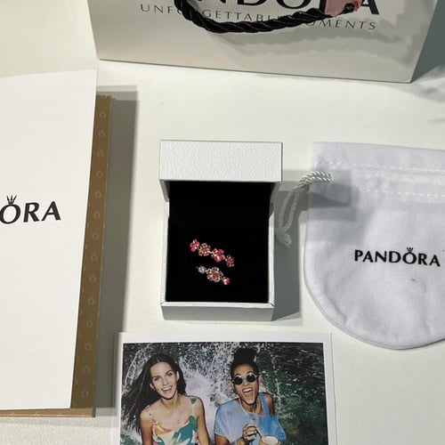 خاتم باندورا PANDORA قولد روز