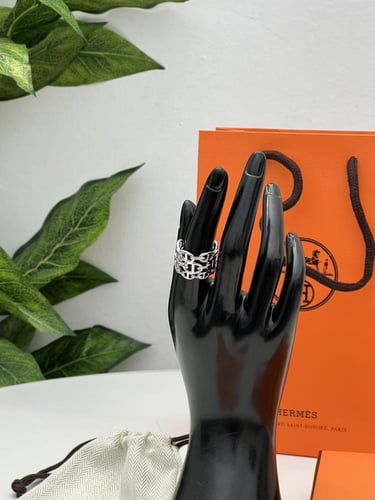 خاتم HERMES فضي