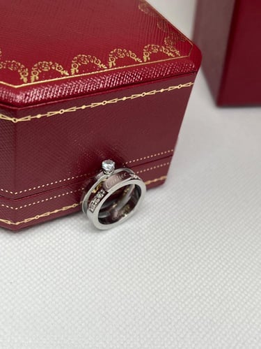 خاتم carter الفضي