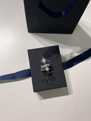 خاتم apm نجمة فضي