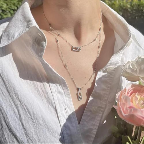 سلسالMESSIKA معدن فضي