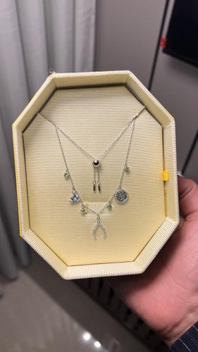 سلسال سوارفيسكي شوكر فضي