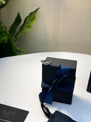 خاتم apm الفضي