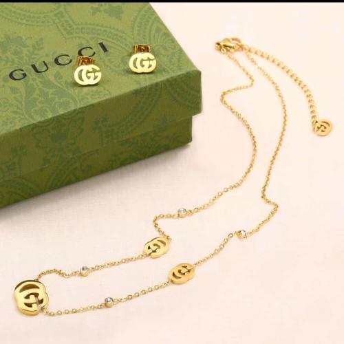 سلسال GUCCI معدن ذهبي