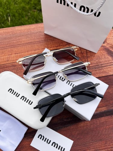 نظارة miu miu- ثلاث الوان