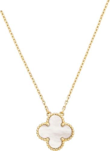 سلسال Van cleef المميز مع حلق