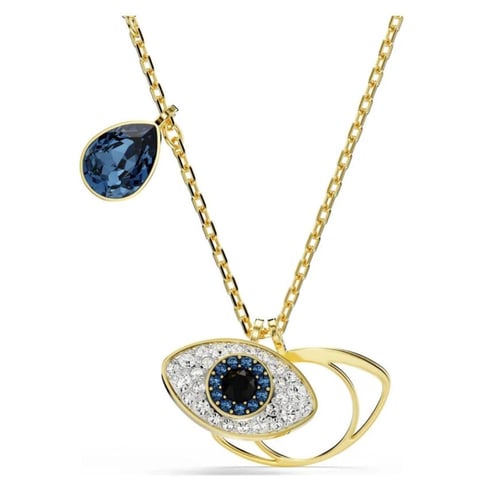 سلسال سوارفيسكي ذهبي بكرستالة