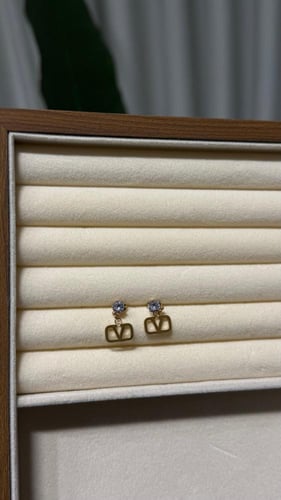 سلسال VALENTINO - لونين ( ذهبي - فضي )