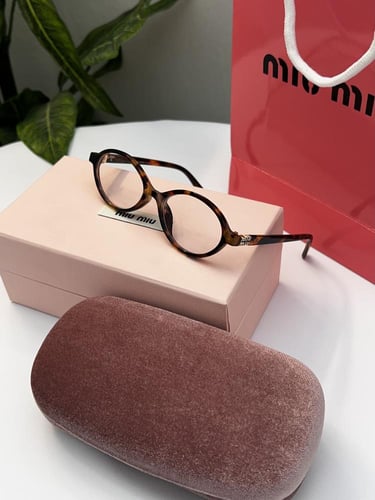 نظارة - MIU MIU تايقر - عدسه شفاف