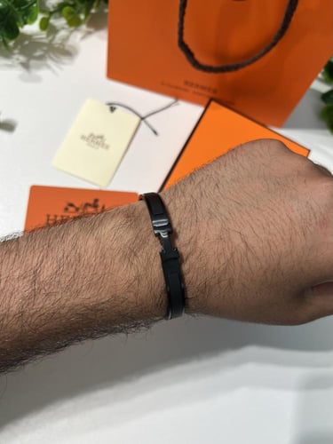 إسوارة هيرمس - رجالي - ملون