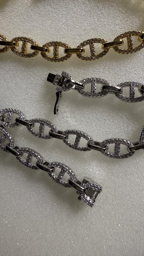 إسوارة مايلي مارين apm ( فضي -ذهبي )