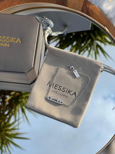 أسوارة MESSIKA معدن فضي