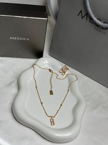 سلسالMESSIKA معدن ذهبي