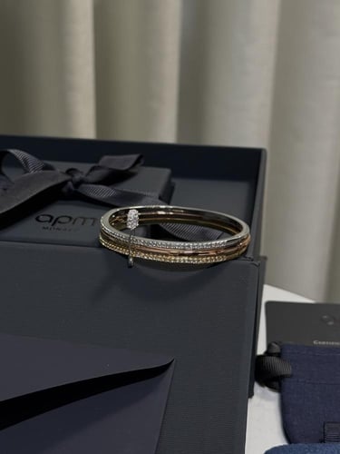 إسوارة داينتي apm ( فضي -ذهبي )