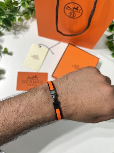 إسوارة هيرمس - رجالي - ملون