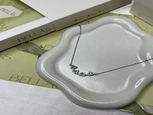 سلسال بيلاس _قلوب فضي