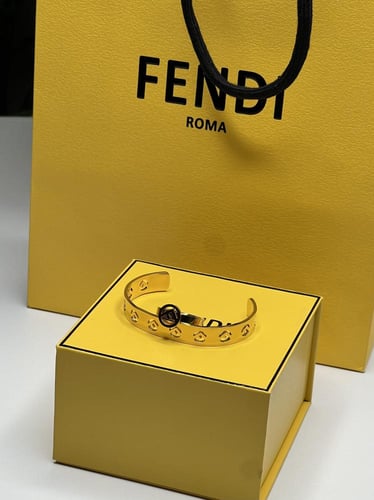 أسوارة فندي معدن ذهبي