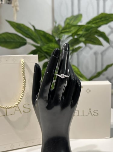 خاتم فضة عيار 925 لون