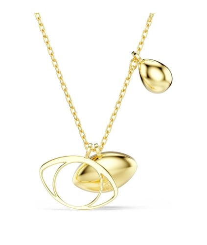 سلسال سوارفيسكي ذهبي بكرستالة