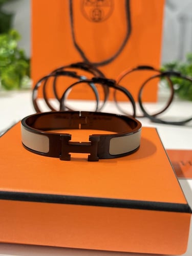 إسوارة هيرمس - رجالي - ملون