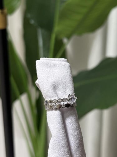 دبلة شوميه فضي تونز