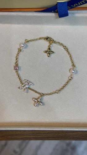 إسوارة LOUIS VUITTON معدن ذهبي